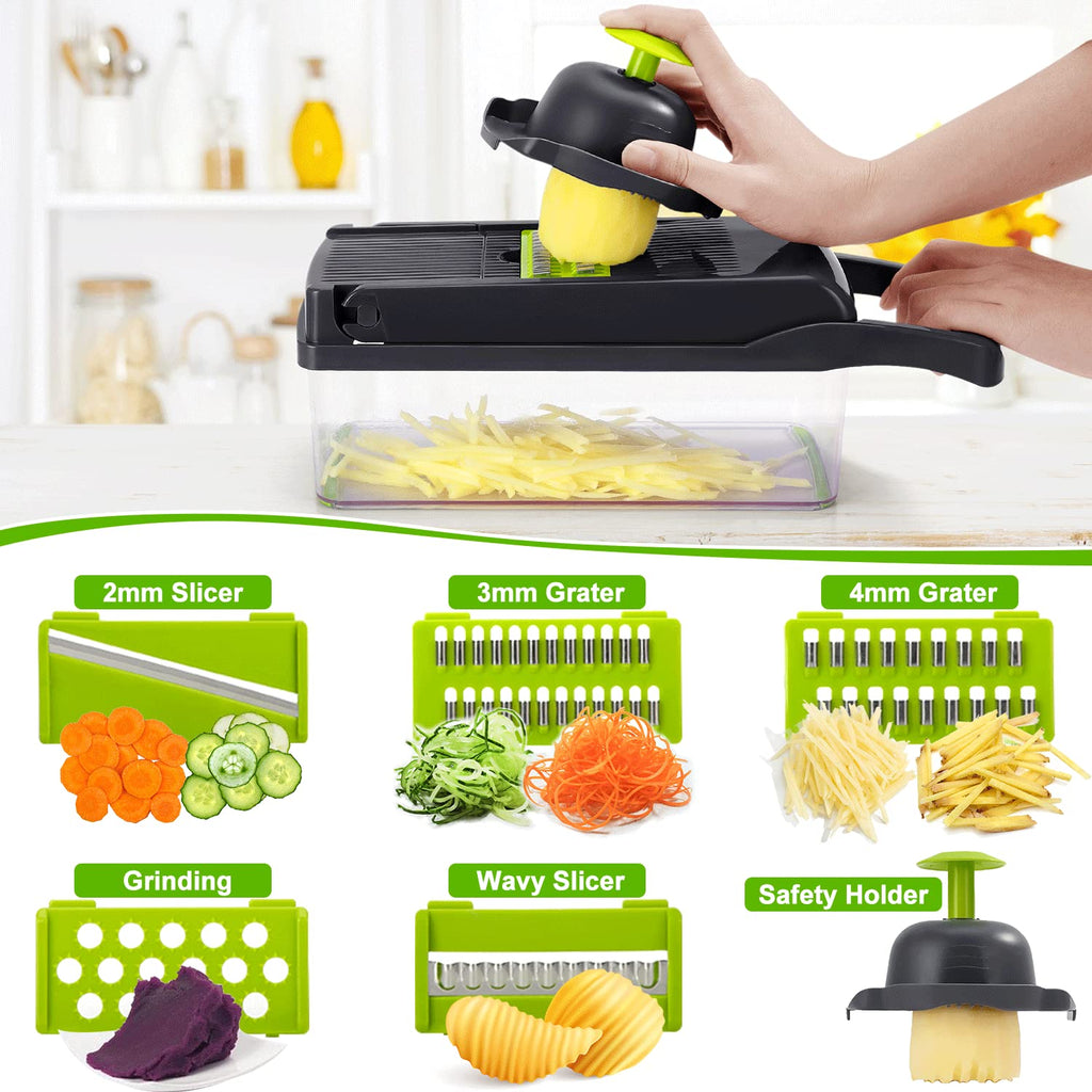 16 in 1 Multifunctional Vegetable Cutter