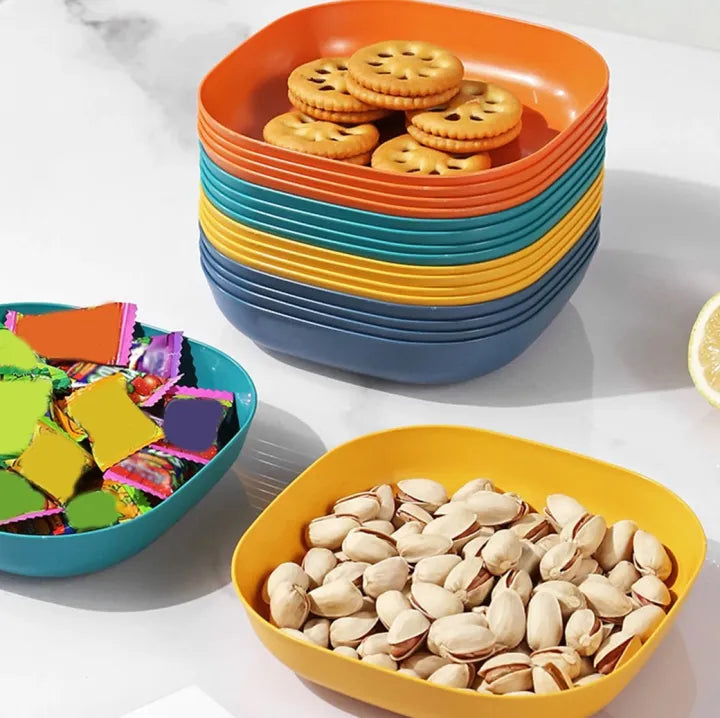 6 Plates With Stand