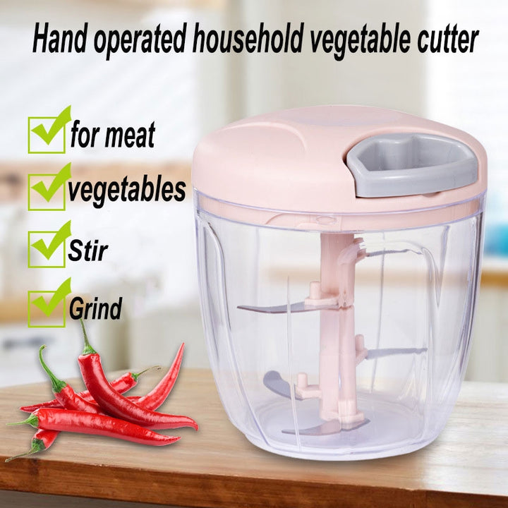 Multifunction Manual Hand-Pulled Food Chopper